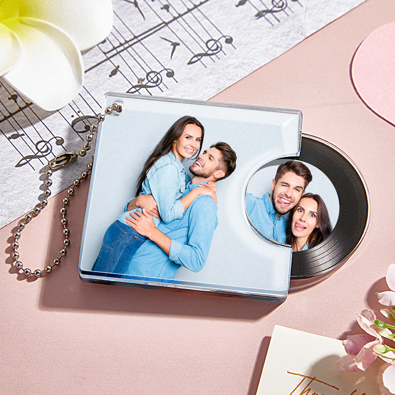 Custom NFC Mini CD Album Keychain