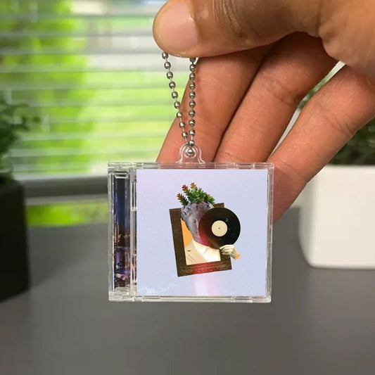 Personalized Album CD Keychain - main view