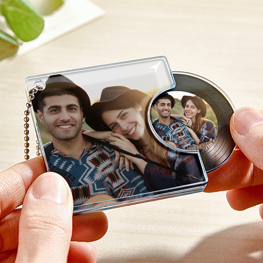 Custom NFC Mini CD Album Keychain - main