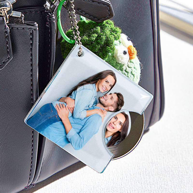Custom NFC Mini CD Album Keychain